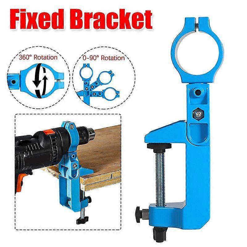 Drill Press Bracket Adjustable Table Rack Universal Rotation Electric Drill Rotary Tool Fixed Bracket Grinder Holder Fixed Shelf