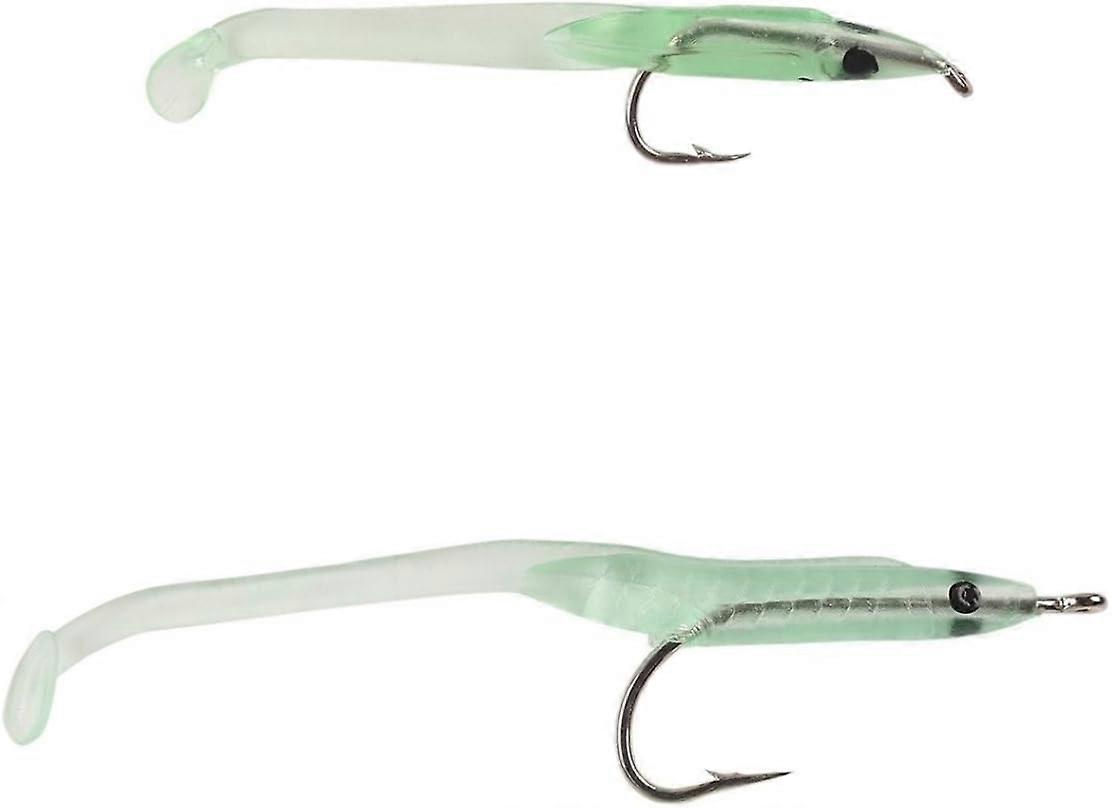 10-Piece Luminous EEL Soft Bait, Flexible Body with Hook Design, Bionic Small Fish & EEL Artificial Lure