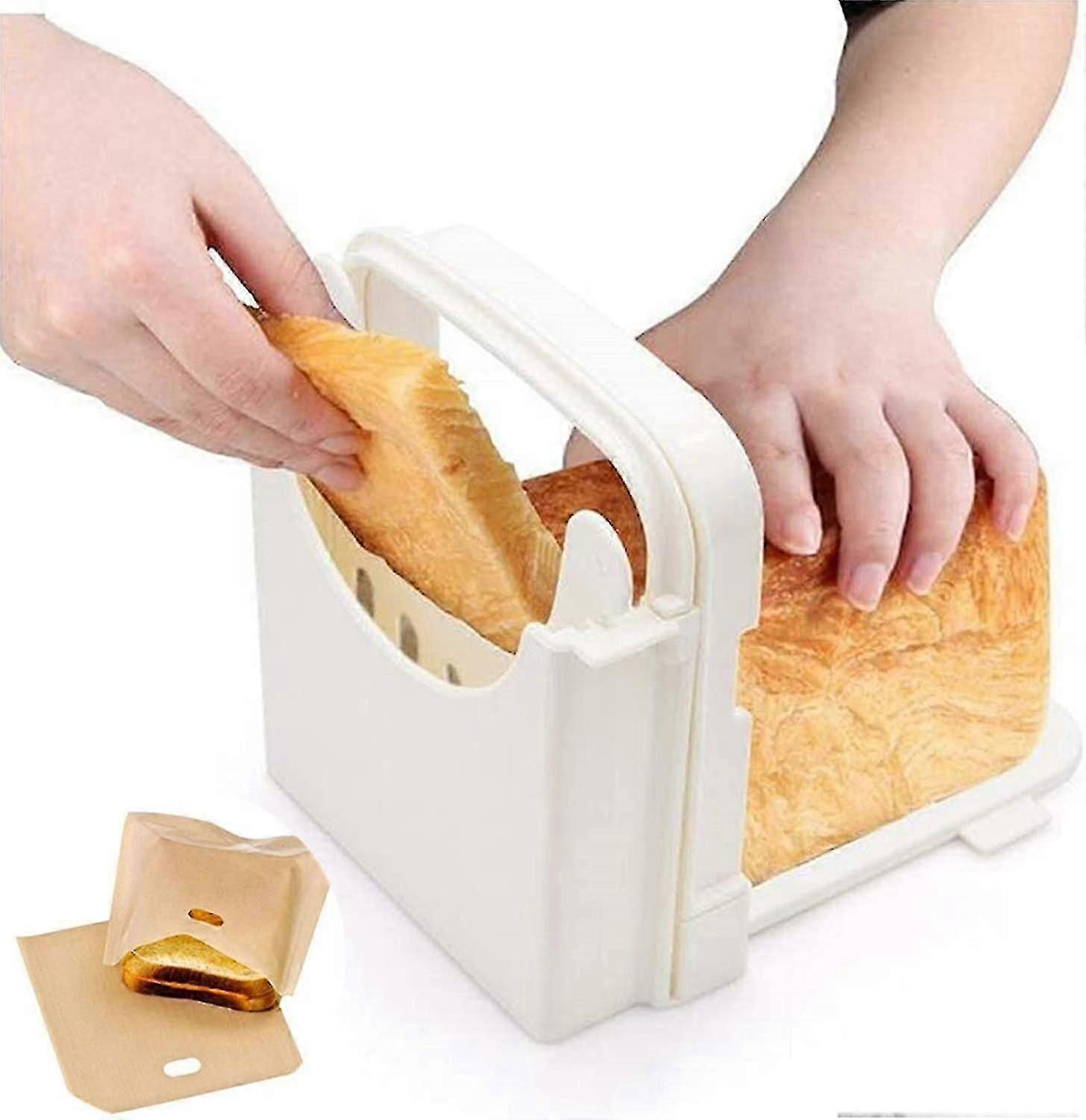 Bread Slicers Cutting Guide Cutter Fit compatible withHomemade Bread Machine Adjustable Machine Multi-functional