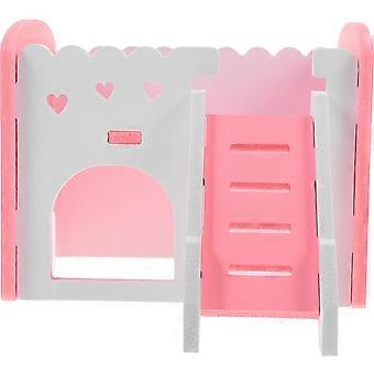 Hamsterhaus aus PVC, 3-teiliges Set für Kleintiere