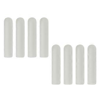 8Pcs Noctilucent Shoelace Tips Noctilucent Shoelace Aglets Plastic Shoe Lace End Tips