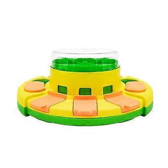 Interactive Press-and-Dispense Pet Feeder, Slow Feed Toy for Dogs and Cats, Energy Consumption Tool, 1 pc, No Battery Needed