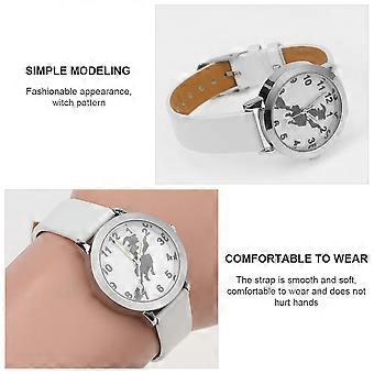 Halloween Witch Pattern Watch Creative Kids Gift Watch Children Quartz Watch