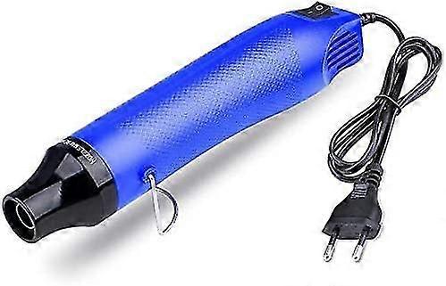 Lämpöpistooli, mini kuumailmapistooli 300w (sininen)