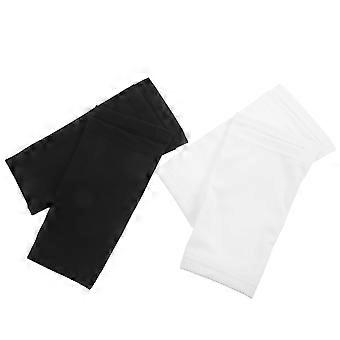2 Pairs Double-Layer Soccer Shin Guard Sleeves: Breathable Football Leg Sleeves with Insert Pocket - Cover for Shin Pad Stability and Comfort