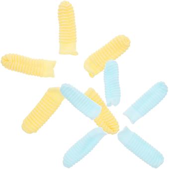 Finger Toothbrush for Dogs Oral Cleaning 40Pcs Assorted Colors Included