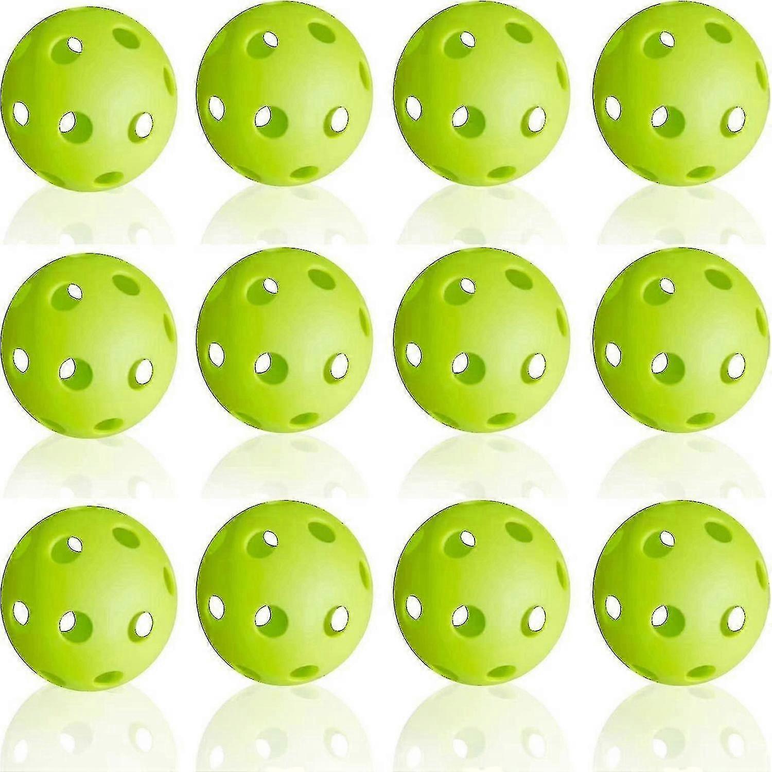 12 Pack Plastic Baseball Practice Baseballs For Hitting
