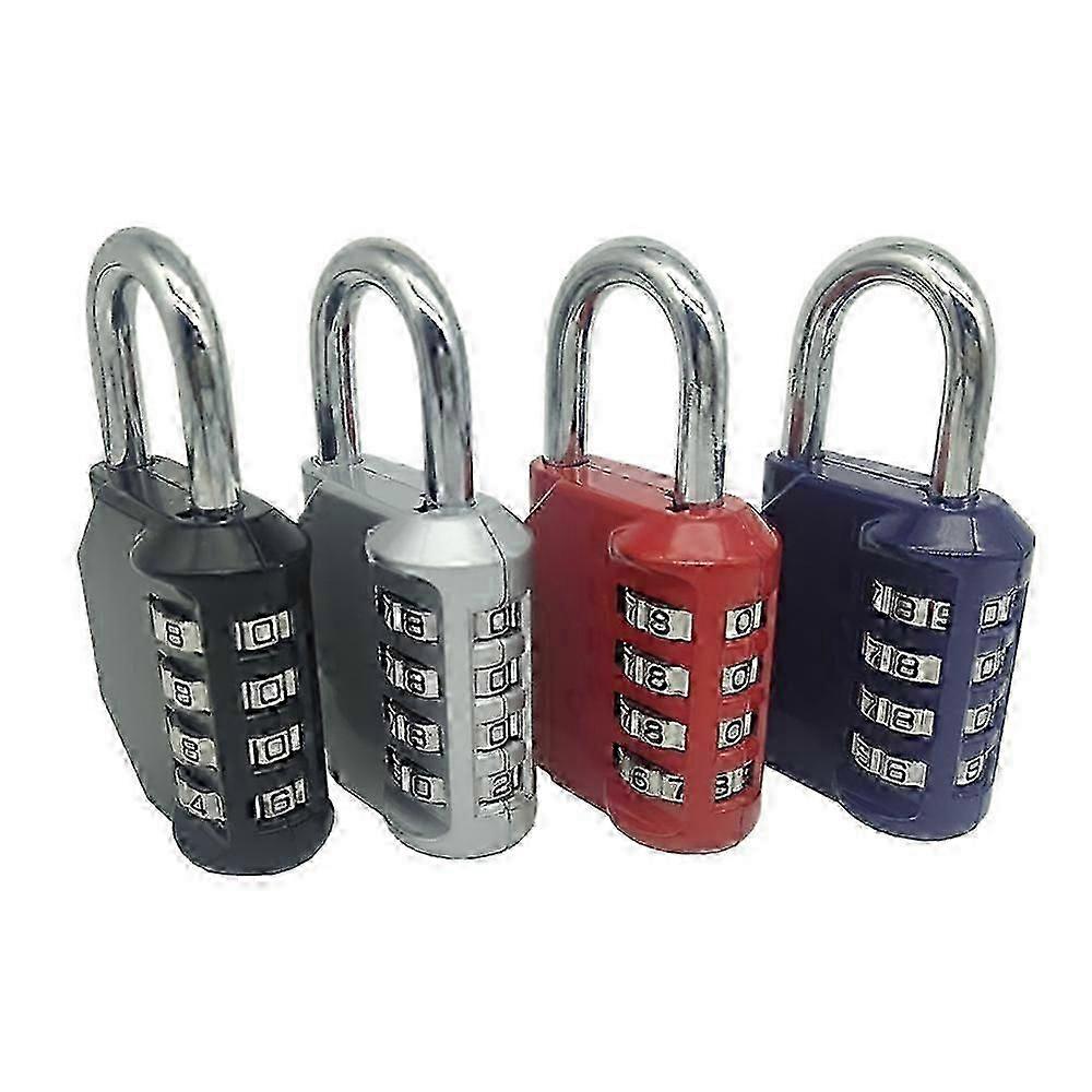 Set of 4pcs code padlock code locks,padlock with code for locker