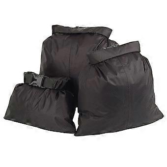 Packung mit 3 wasserdichten Taschen, ultraleicht, 1,5 l + 2,5 l + 3,5 l, Outdoor-Packsäcke für Camping/Wandern/Reisen, Ternel