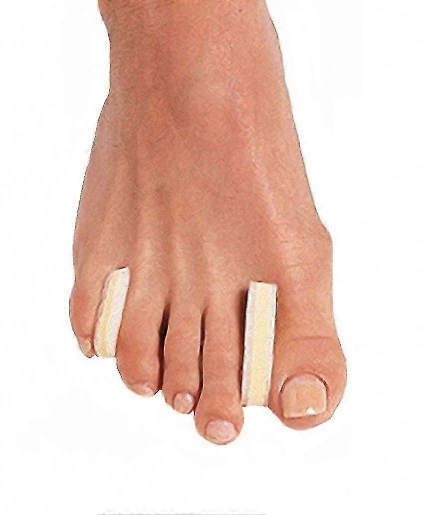 Pack of 12 Large Toe Separators, 3-Layer Design