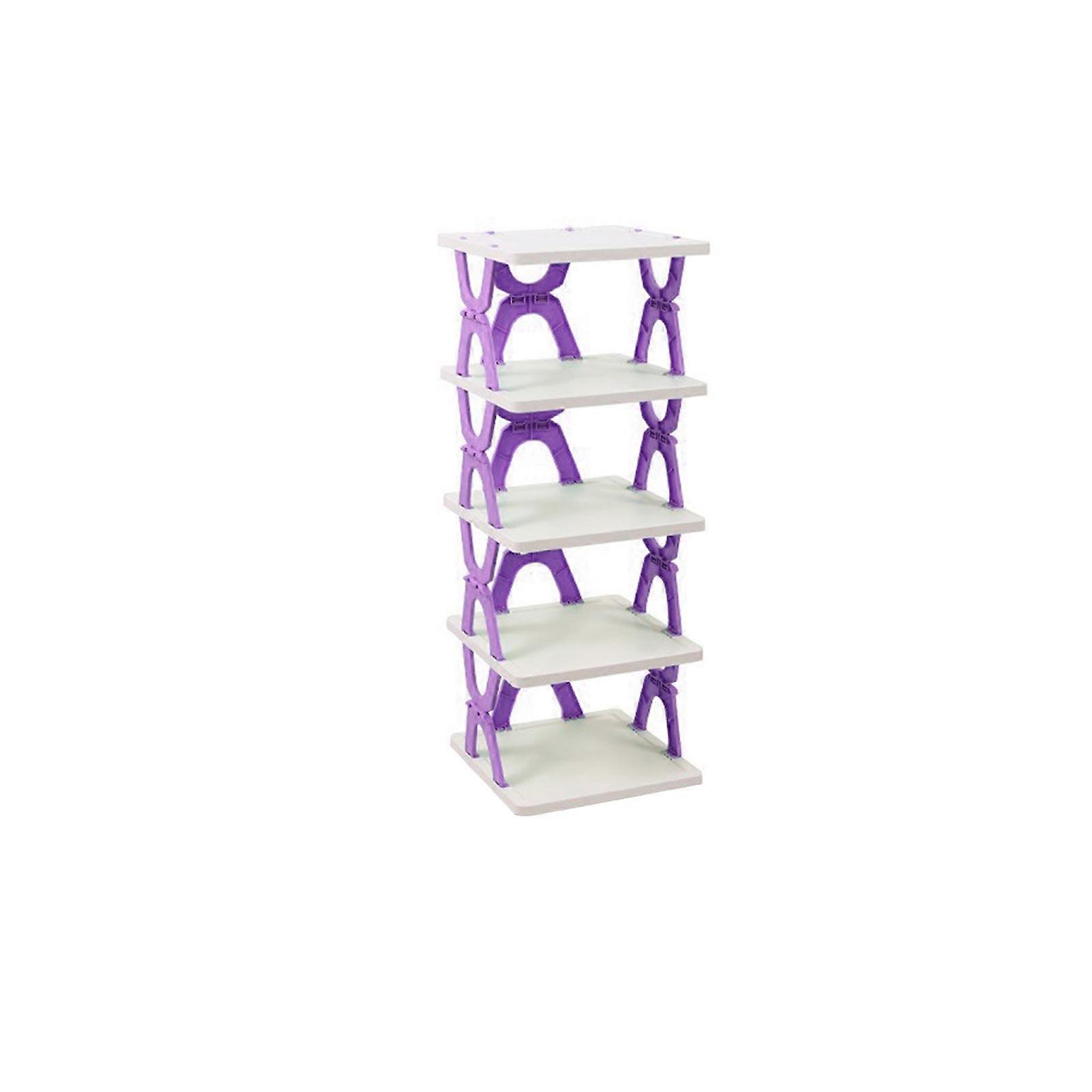 Foldable Shoe Rack with Dust-Proof Compartments for Home Use