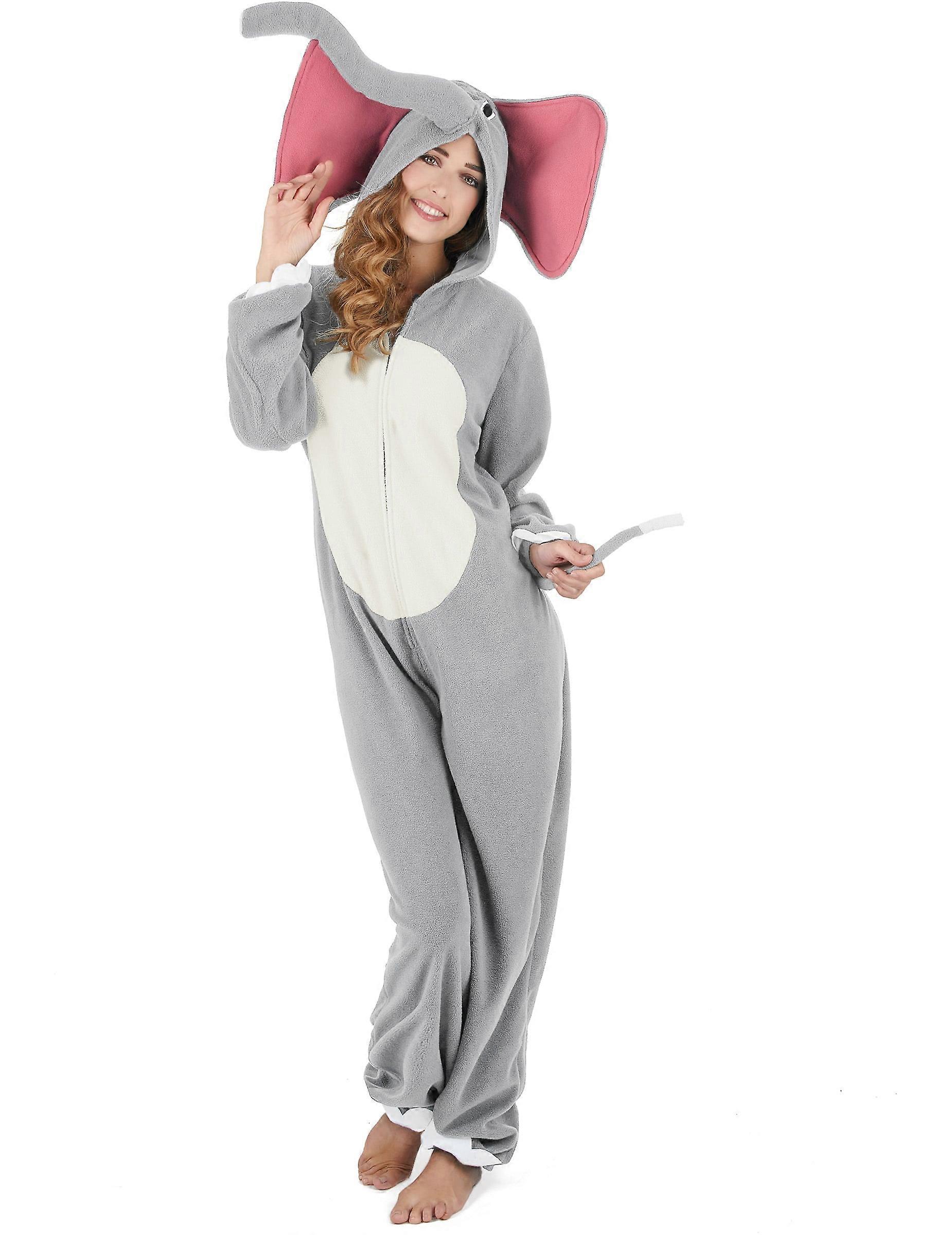Women's gray elephant costume