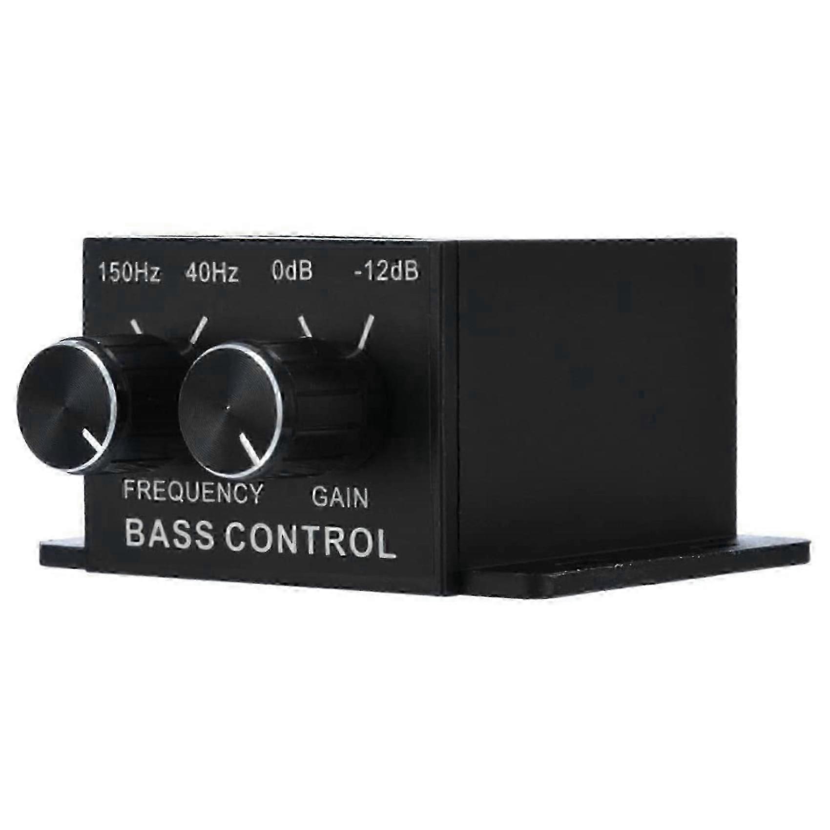 Car Audio Regulator Amplifiers Bass Subwoofer Stereo Equalizer Controller 4 RCA