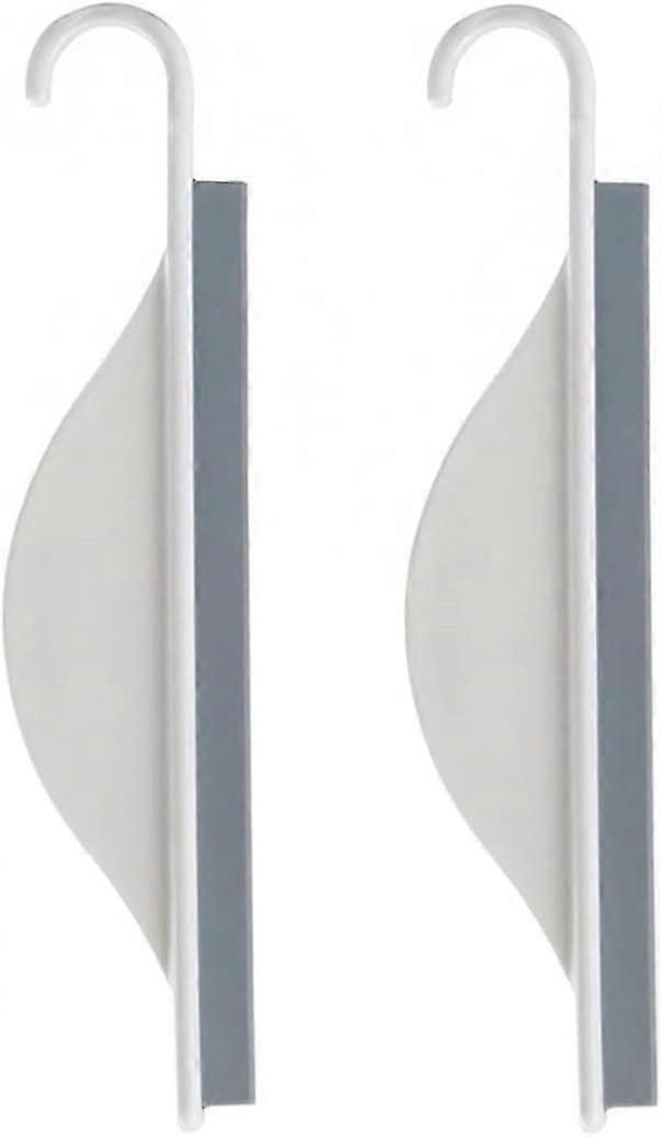 2 Pcs Silicone Shower Squeegee Squeegee, compatible with Window Mirror Floor
