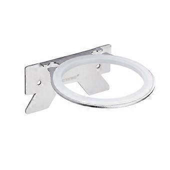 Föhnhouder van roestvrij staal voor slaapkamer en badkamer. Wandhouder voor de föhn. 11 cm * 9,2 cm * 5,1 cm