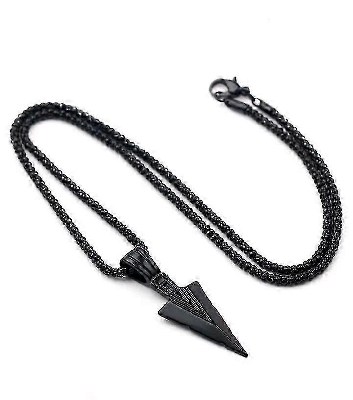 Male Necklace with Arrow Pendent