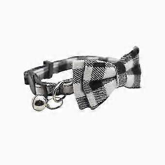 Adjustable Safety Cat Collar With Bell Bow