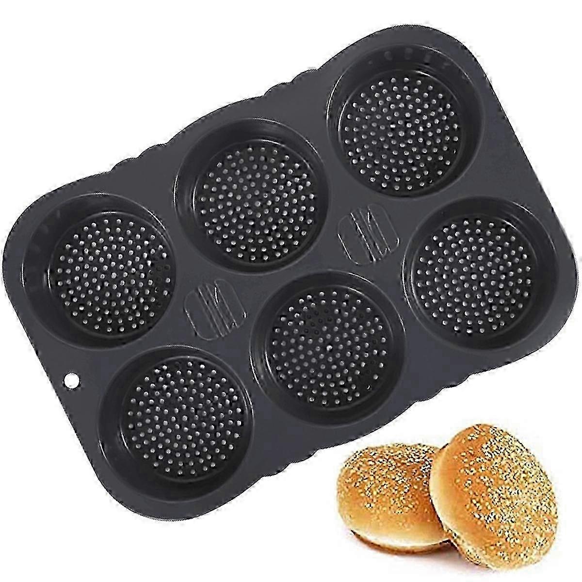 Non-Stick Perforated Bun Baking Tray