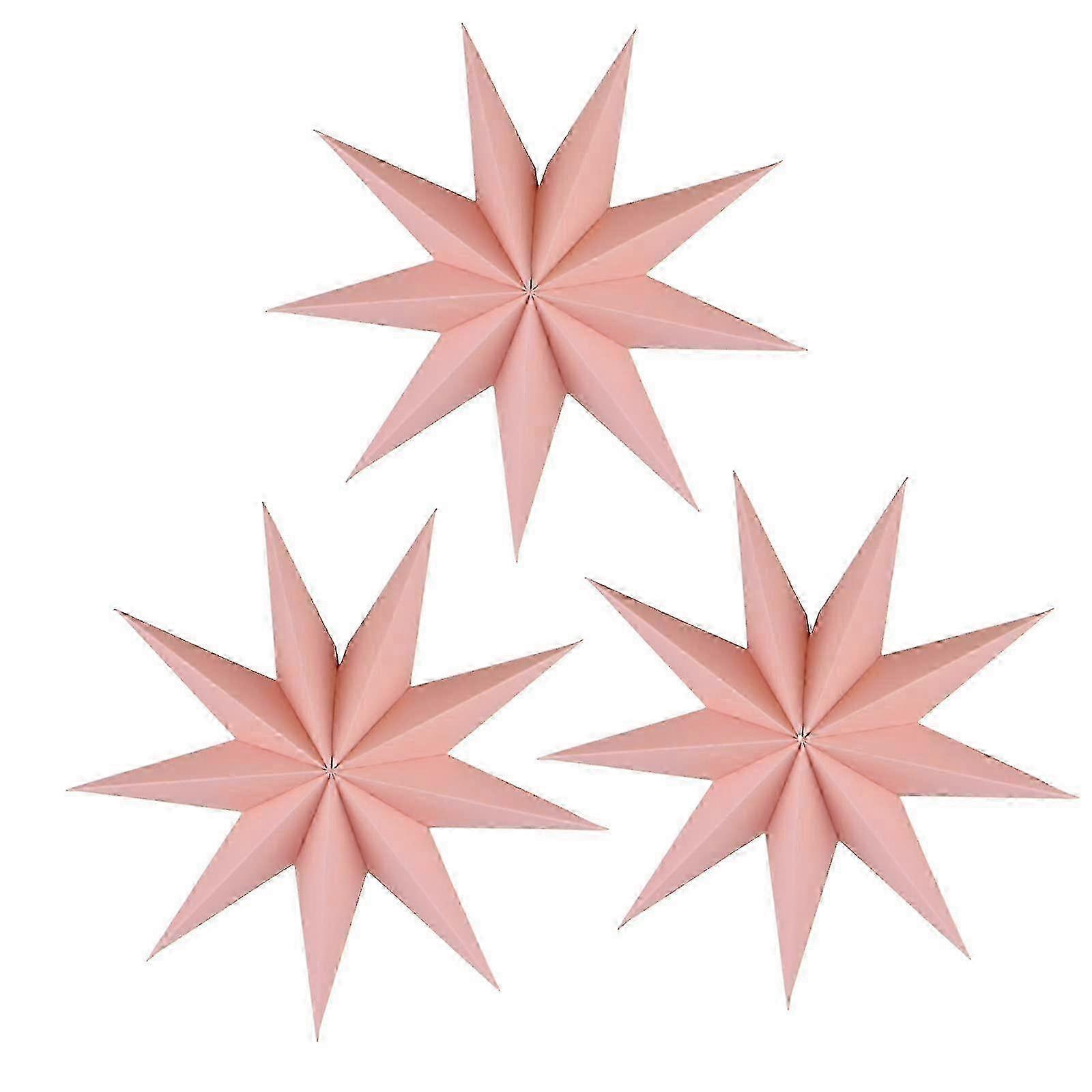 Reusable 30cm 9-Point Star Paper Lantern