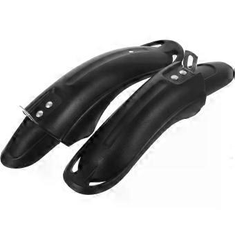 1 Pair Bike Mud Flap for Children Quick Release Adjustable Black