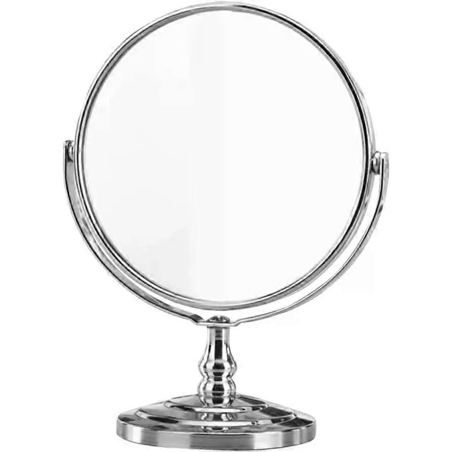 Sided Magnifying Makeup Mirrors Swivel Tabletop Standing