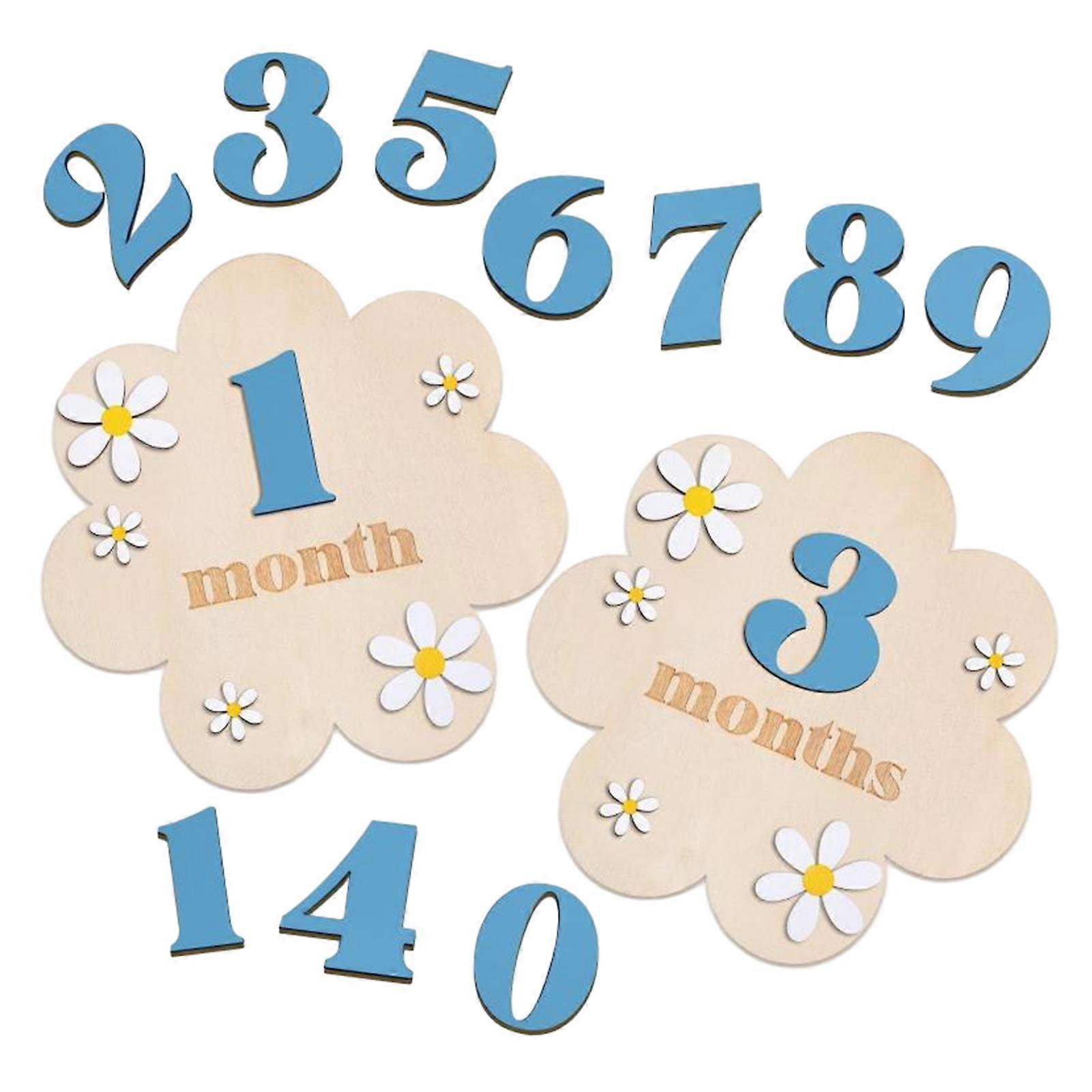 Wooden Flower Growth Tracker