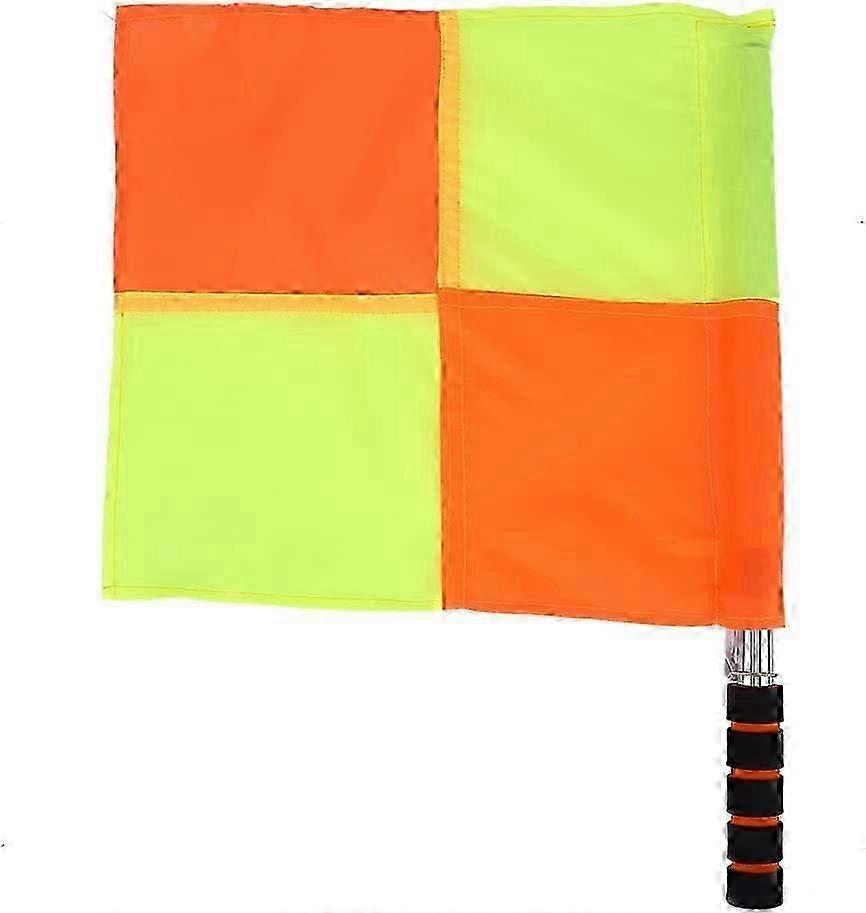 2PCS Stainless Steel Referee Flags