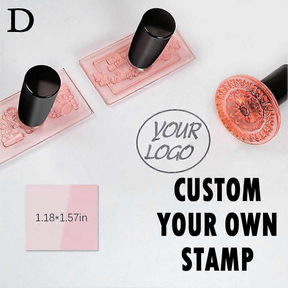 DIY Acrylic Seal Stamp Transparent