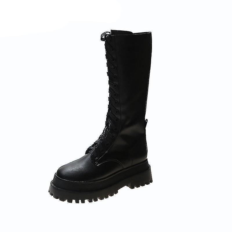 Lace-up Zipper Boots, Short Boot