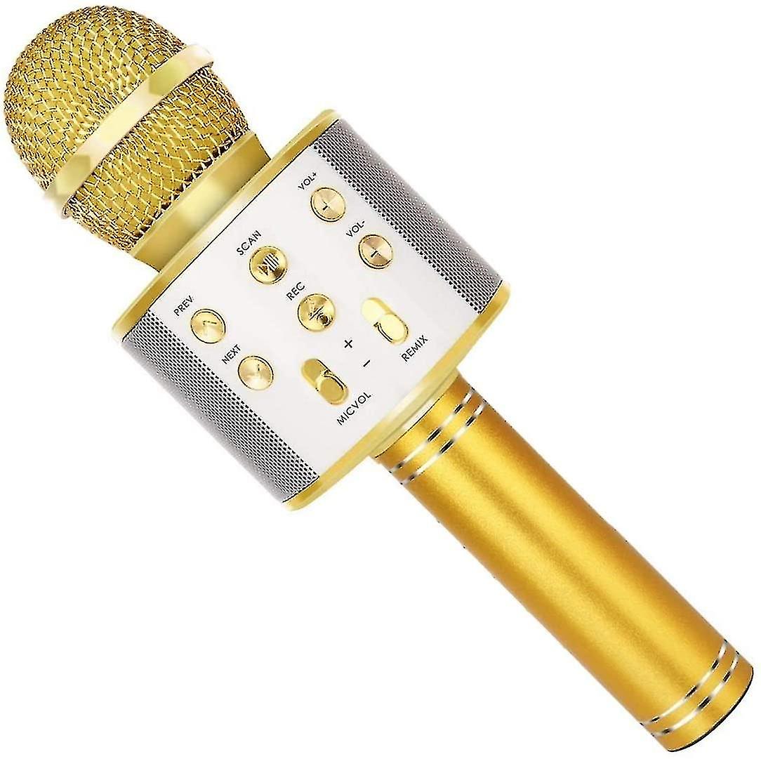 Wireless Bluetooth Karaoke Microphone With Speaker & Record Function, Best Gift Singing To