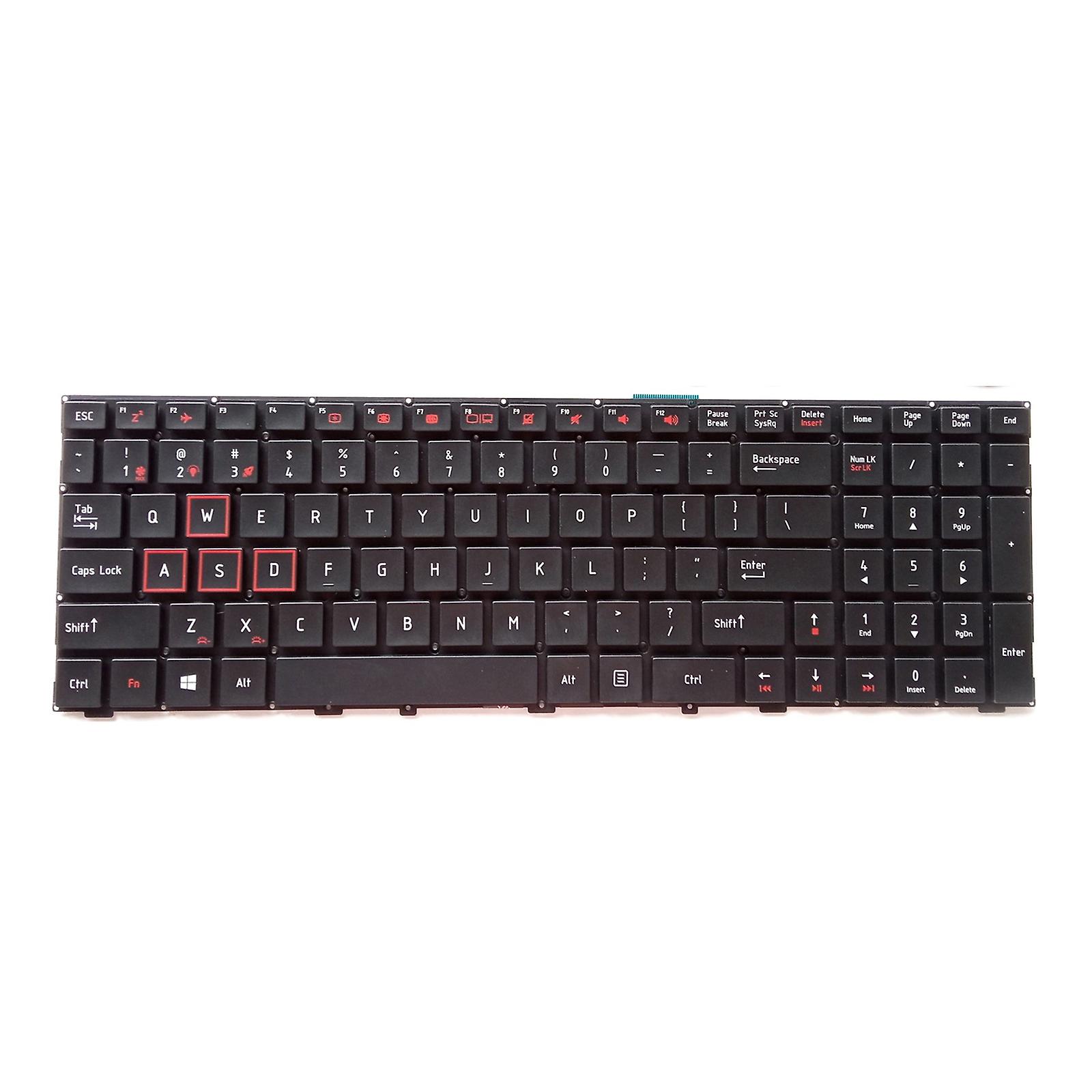 US Version Keyboard Colored Backlit ForMACHENIKE F117-S F117 s6s F117-Si3 S6CS