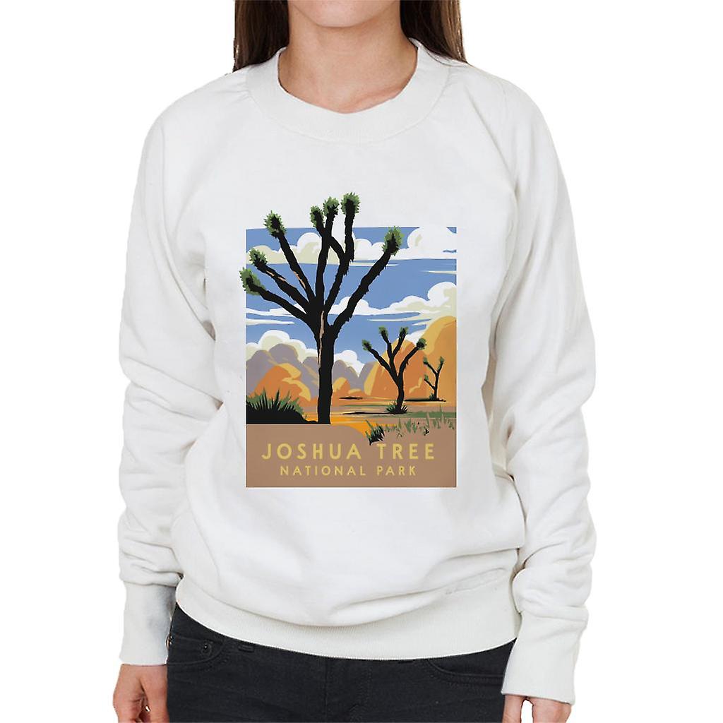 US National Parks Joshua Trees In The Distance Women's Sweatshirt