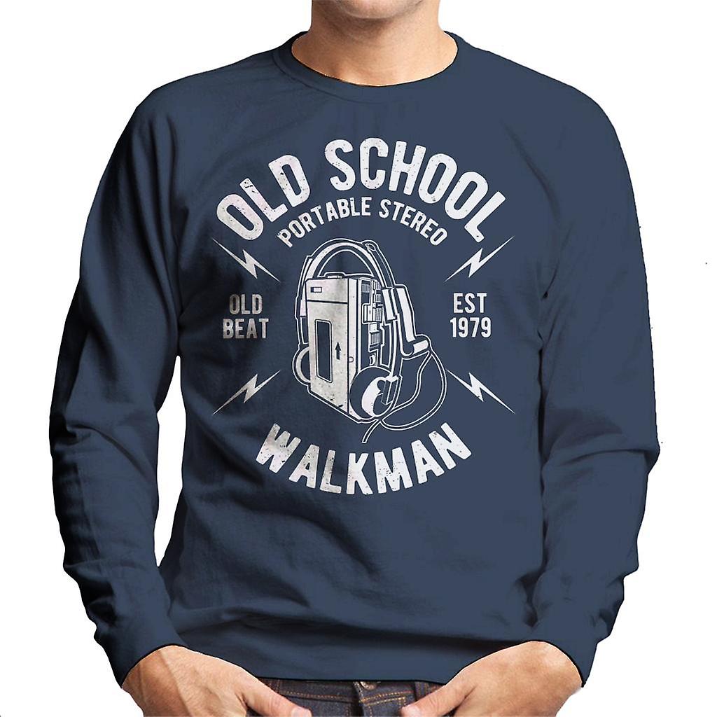 Old School Walkman mænds Sweatshirt