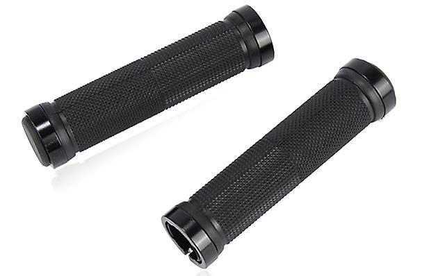 Black 1 Pair Bicycle Handlebar Grips Mtb Bmx Grips Length 13cm Diameter About 2.2cm