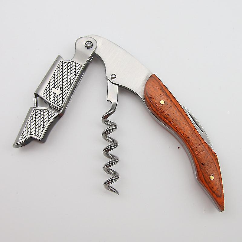 Colored Wood - Professional Corkscrew, Double Lever With Damping, Excellent Wine Bottle Opener, The Choice Of Sommeliers And Waiters, Solid High Quali