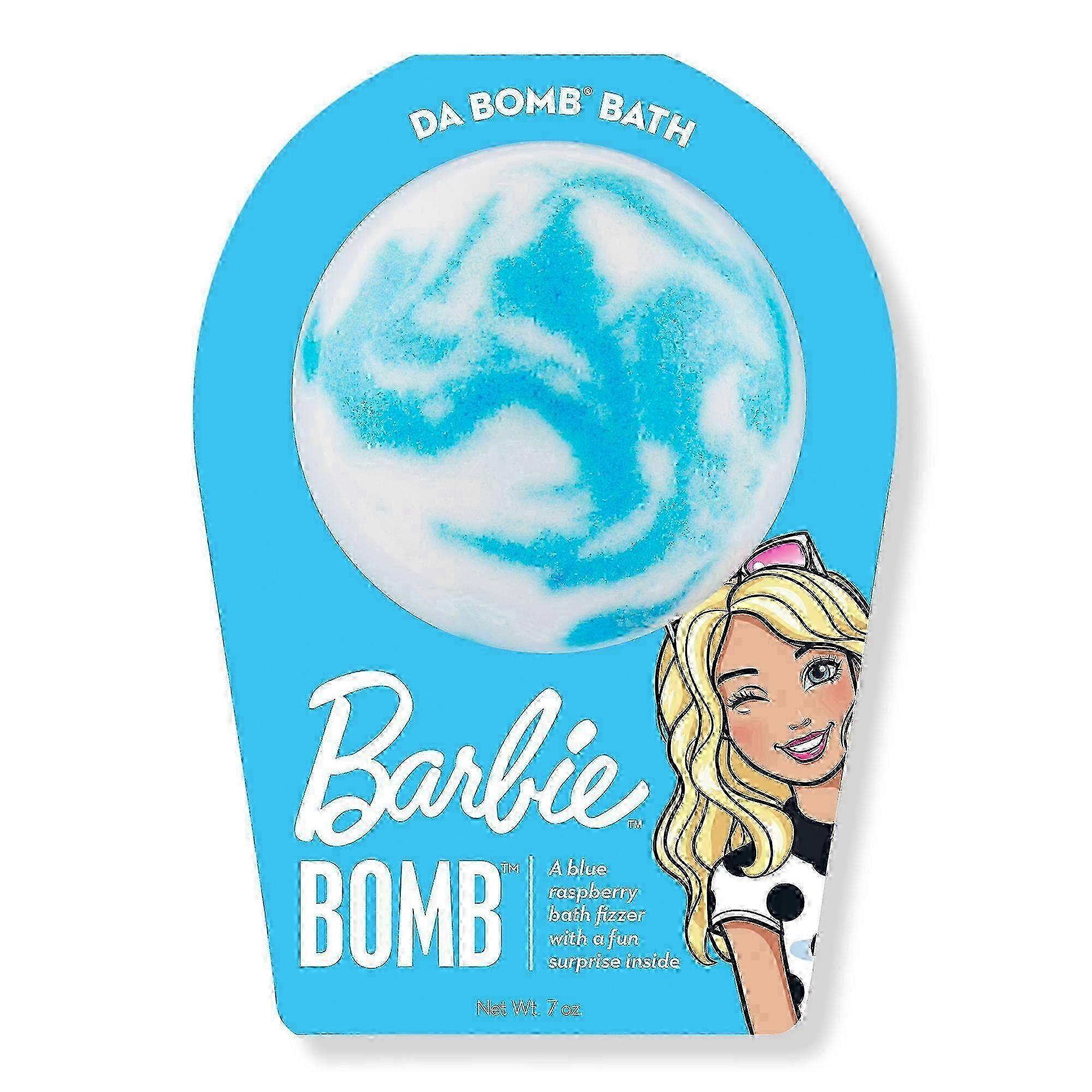 Da Bomb Barbie Blue Swirl Bath Bomb, 7.0 Oz