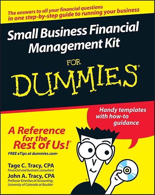Small Business Financial Management Kit For Dummies by John A. University of Colorado Tracy Paperback Book