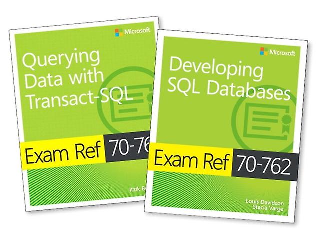 Mcsa Sql Server 2016 Database Development Exam Ref 2pack by Stacia Varga Multiplecomponent retail product Book
