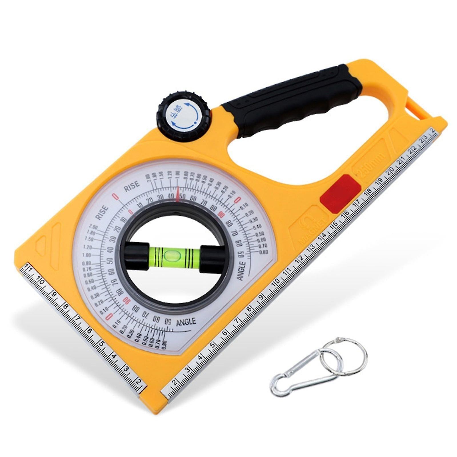 Magnetic Angle Finder Slope Meter Sloperuler Engineering Inclinometer Abs Multifunction 1pc Universal Measuring Instrument