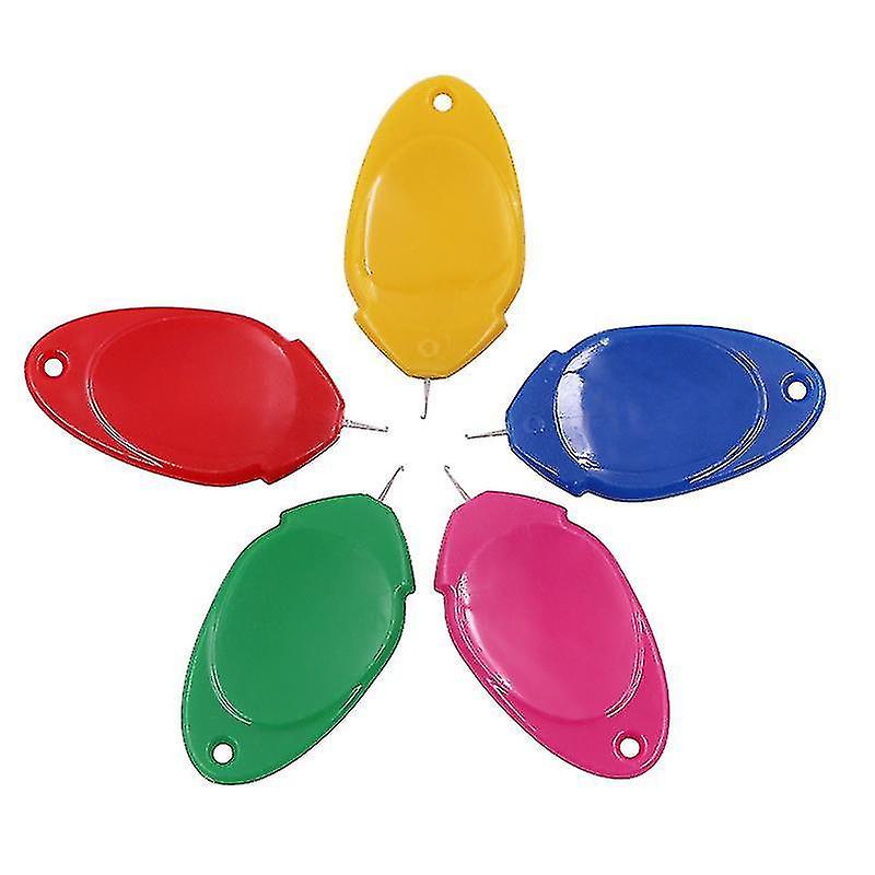 Sewing Needle Threaders, Ideal For Hand And Machine Threading(5 Pieces, Red)