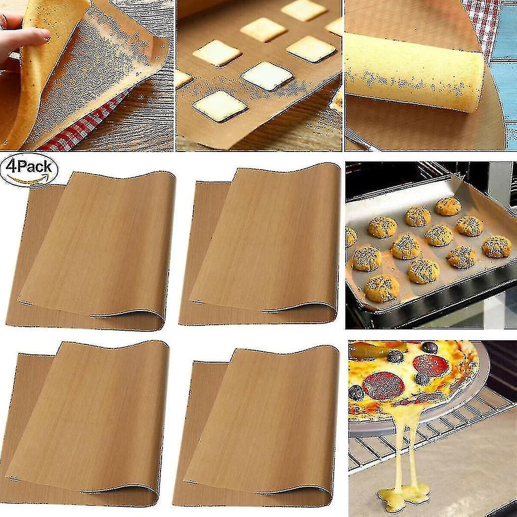 Permanent Baking Foil (set Of 4) Extra Large For Grilling And Baking