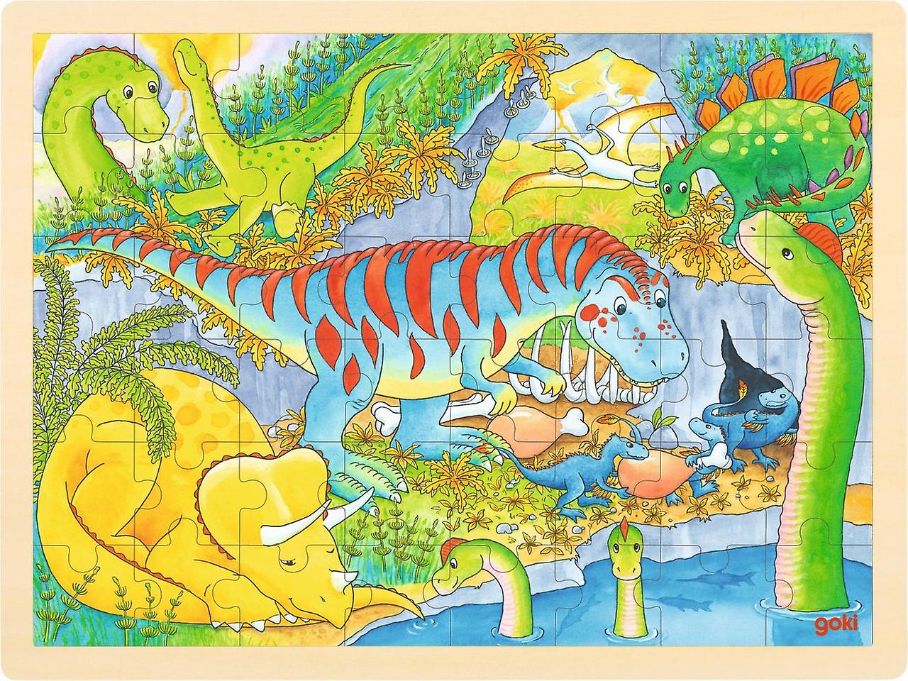 Goki Puzzle - Dinosaurs