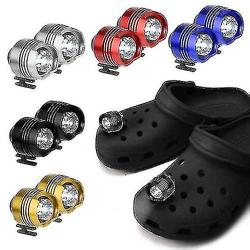 Frontlykter Plast Croc Small Light Funny sko tilbehør Running og Camping