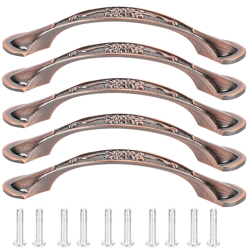10 Sets Kitchen Cabinet Pull Handles: Simple Door Hardware for Office and Drawer Use
