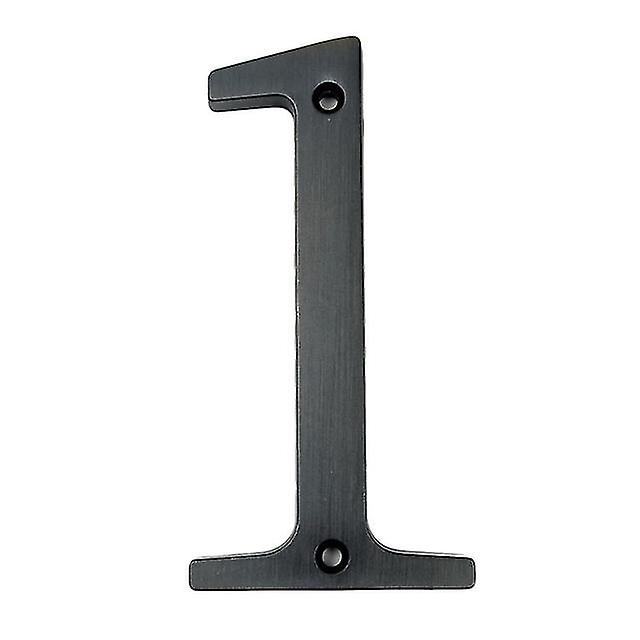 Home Address Number Bronze Colour 4 Inch 10cm High