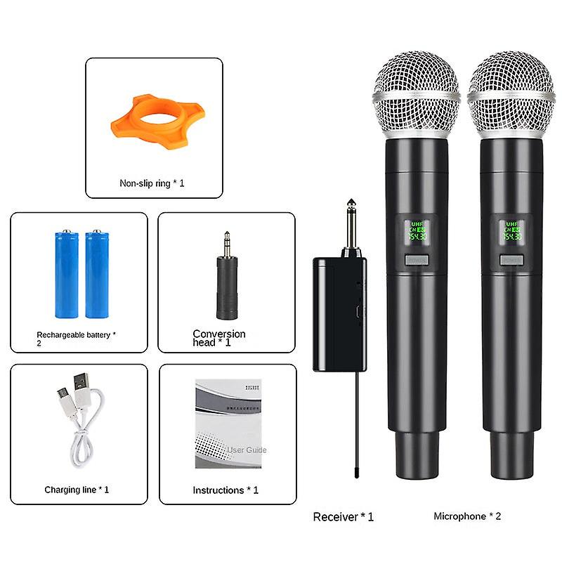 Wireless Dynamic Microphone Kit For Party Presentations Universal Wireless Microphone