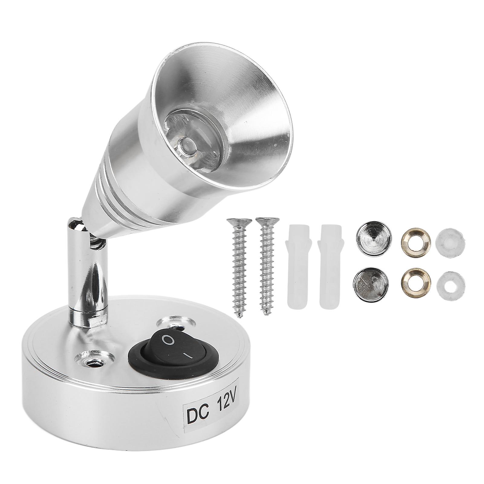 Indoor Bedside Spotlight,LED RV Reading Light Interior Reading Spotlight LEDRV Reading Light Class Leading Features