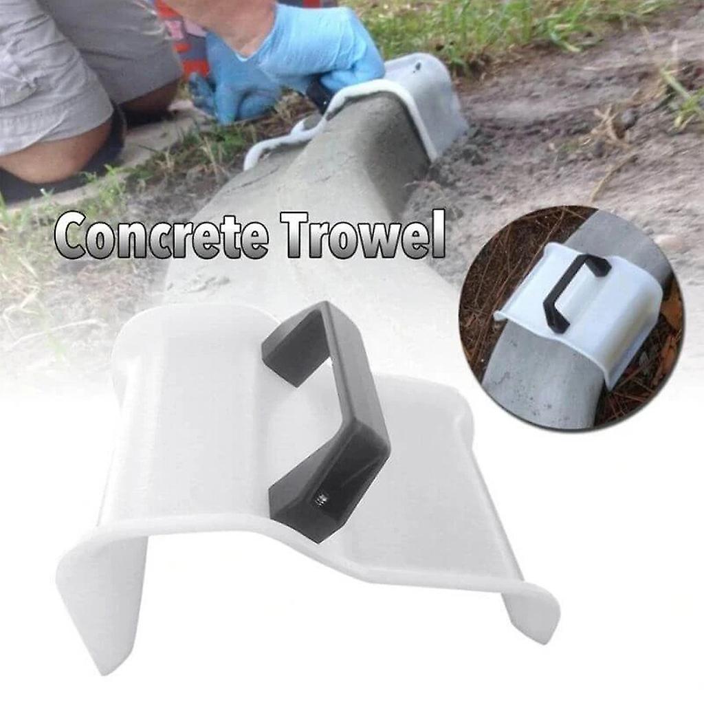 Plastering Trowel Construction Tools, Concrete Trowel Plastering Edging Trowel DIY Landscape Curb Toolwith Handle Masonry Hand Trowels