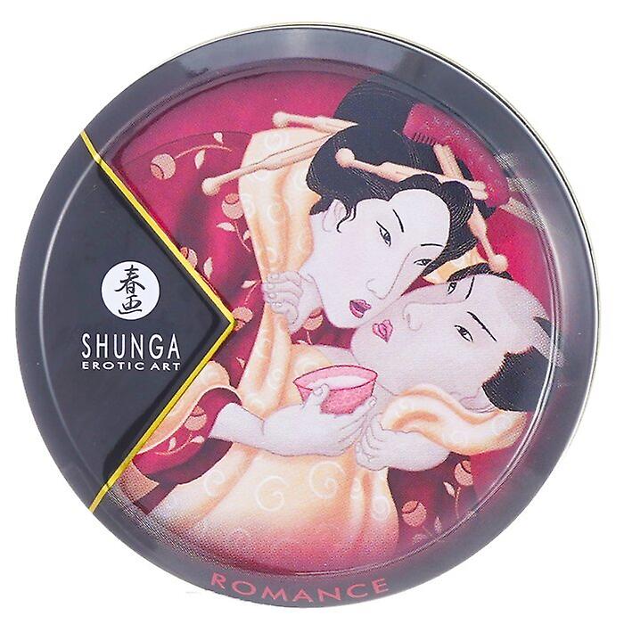 Shunga Mini Massage Candle - Romance/sparkling Strawberry Wine 30ml/1oz