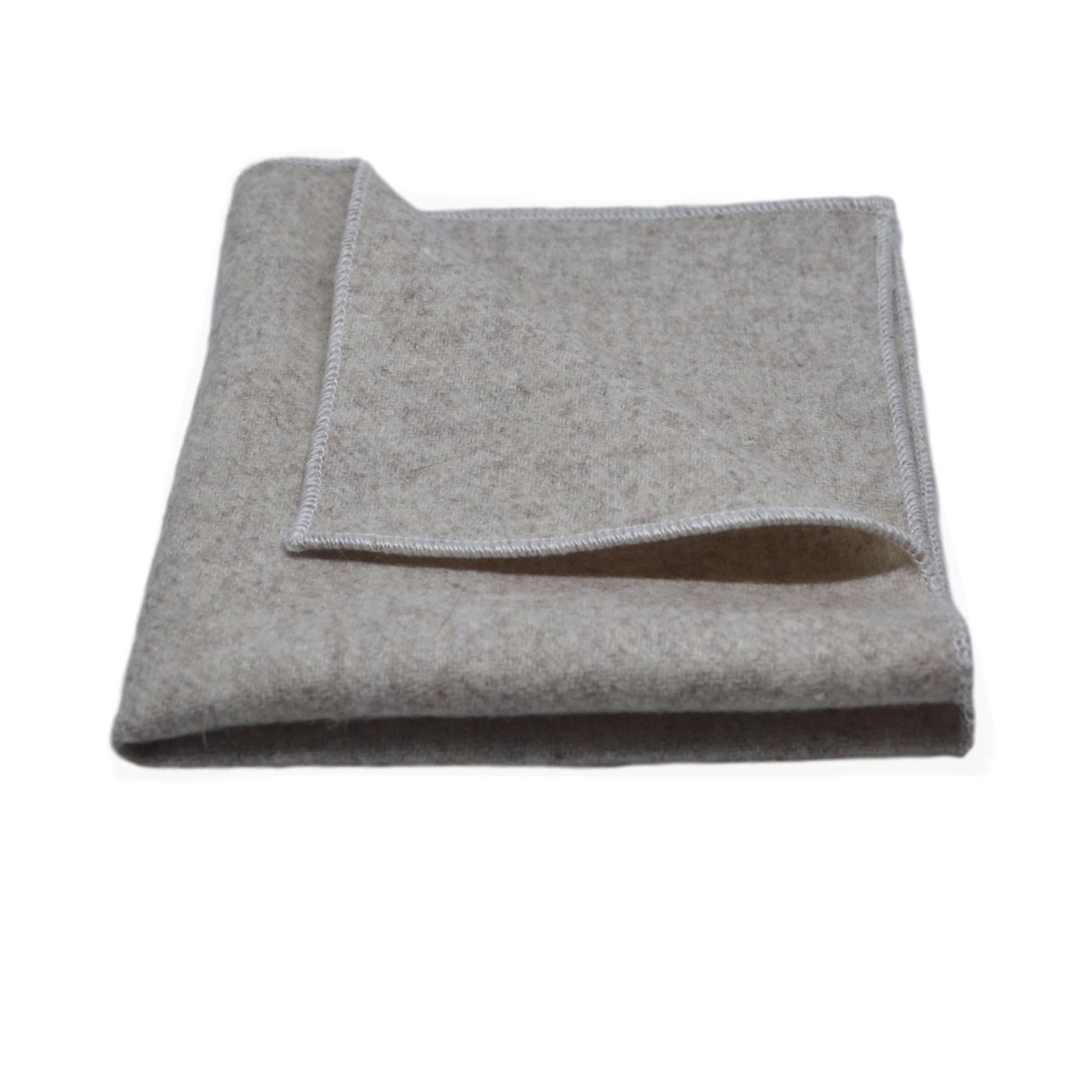 Stonewashed Oatmeal Tie & Pocket Square Set